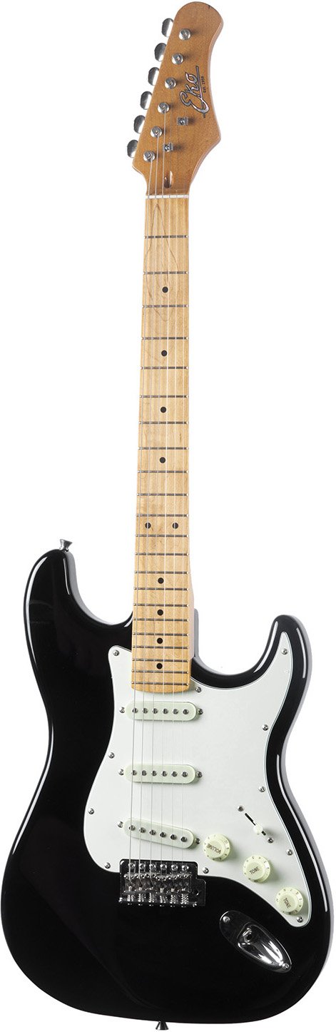 ST-401 E-Gitarre Black