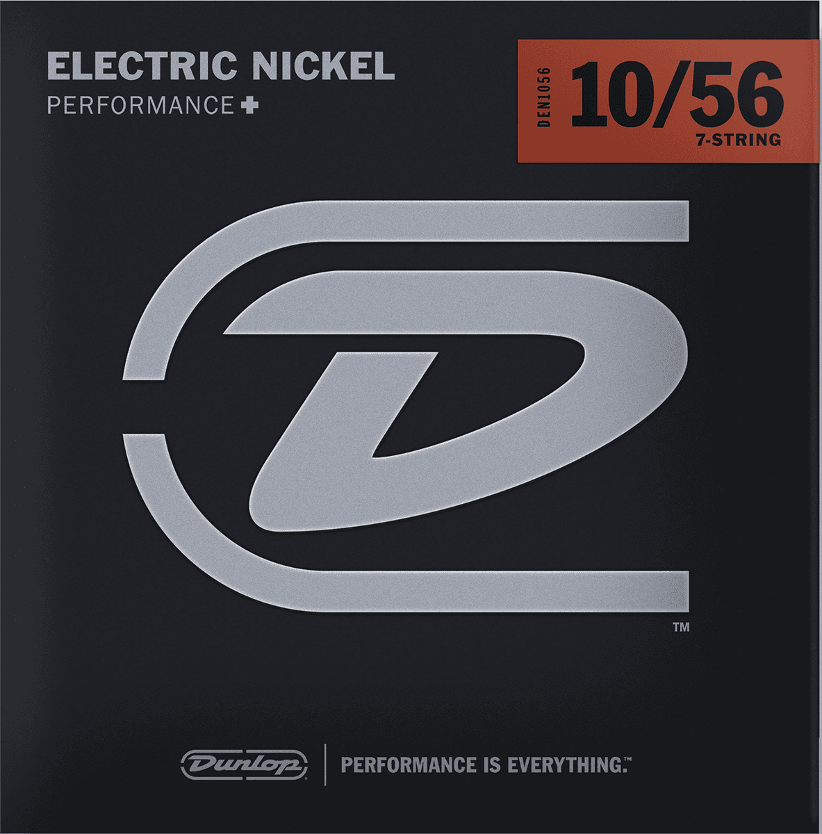 Electric Guitar Strings, Nickel, 7-str. 10-56