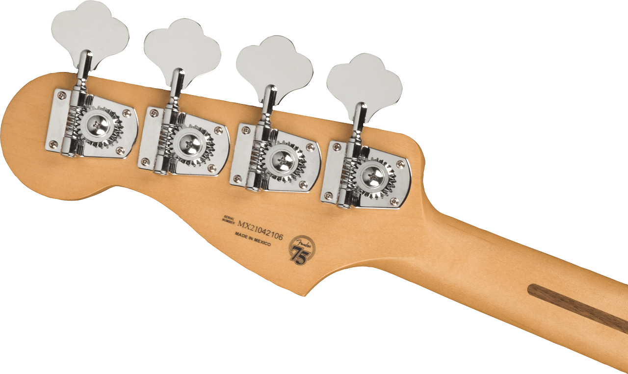 Player Plus Precision Bass®, Maple Fingerboard, Silver Smoke