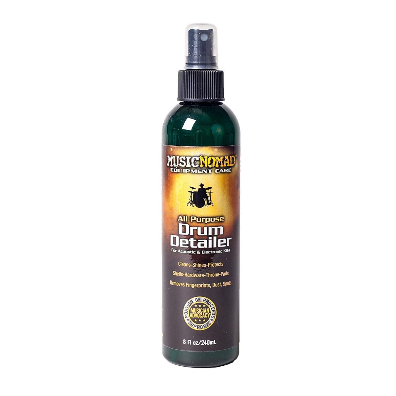 Drum Detailer MN110 Drum Cleaner for Acoustic and Electronic Kits 240 ml