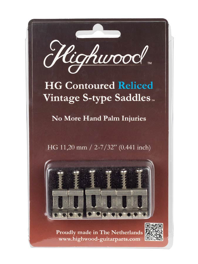 Contoured Vintage S-style Bridge Saddles 11 