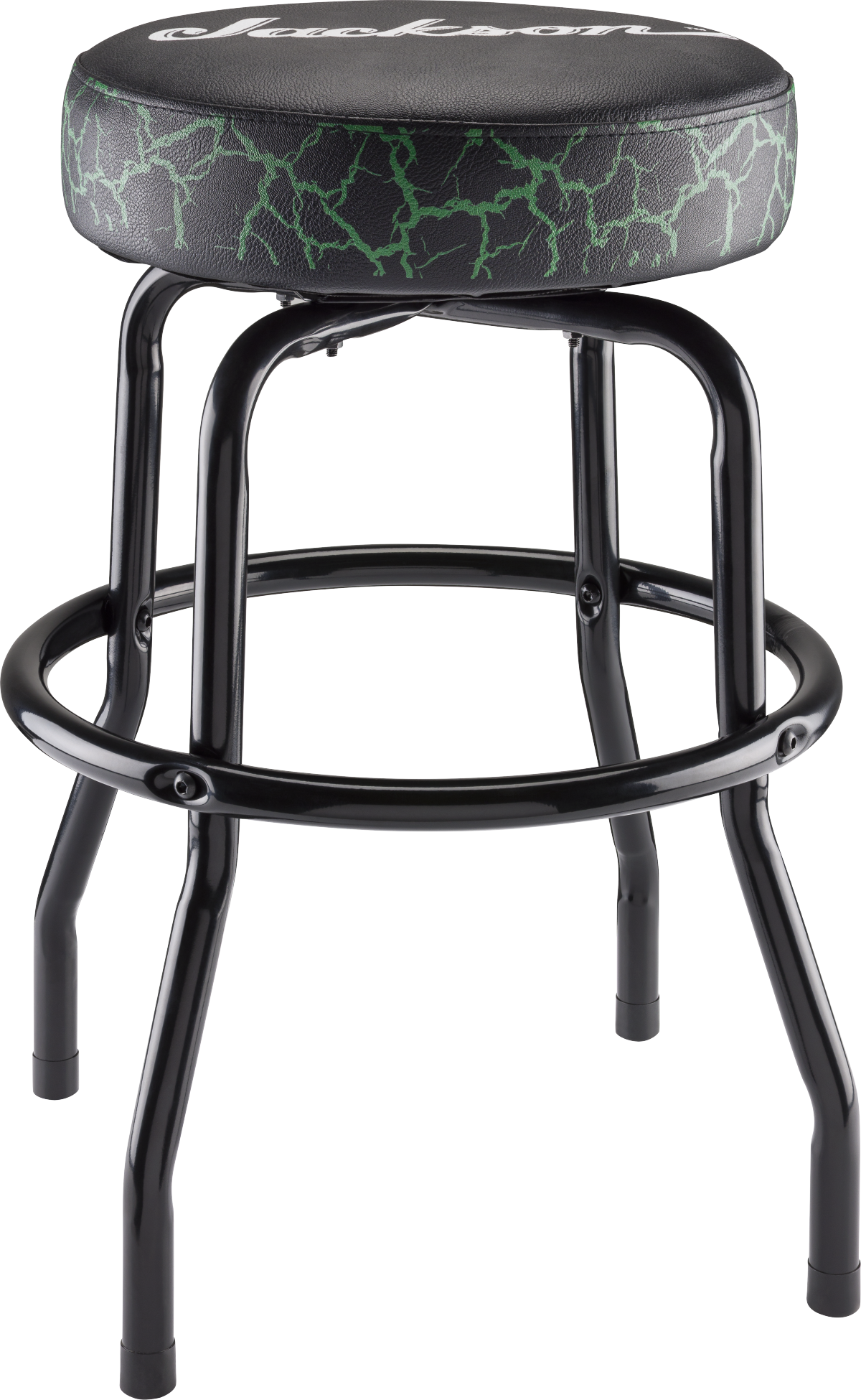 Barstool Green Crackle 25"
