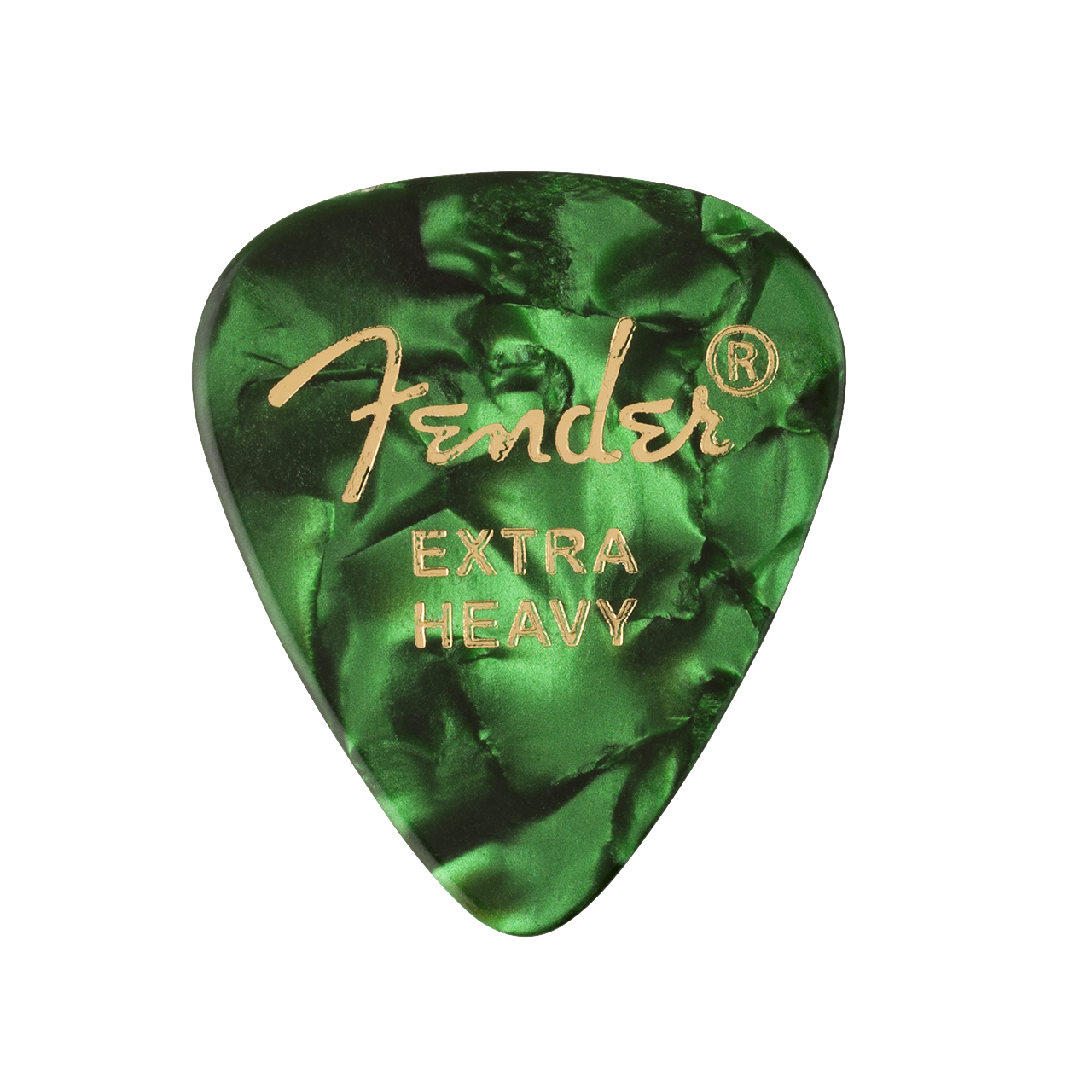 351 Shape Premium Picks, Extra Heavy, Green Moto, 12 Count