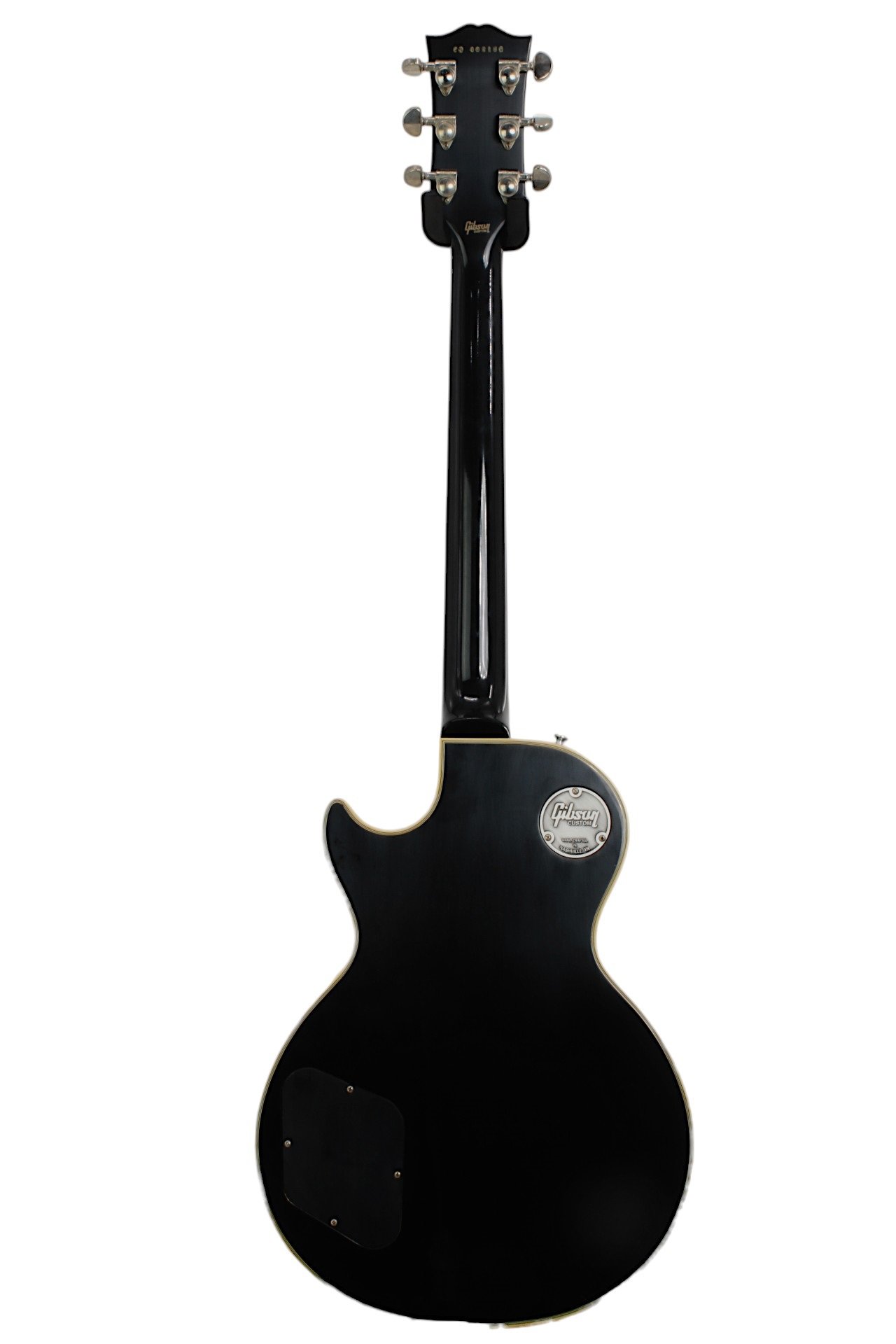Les Paul Custom Ebony with Antique Binding, VOS NH