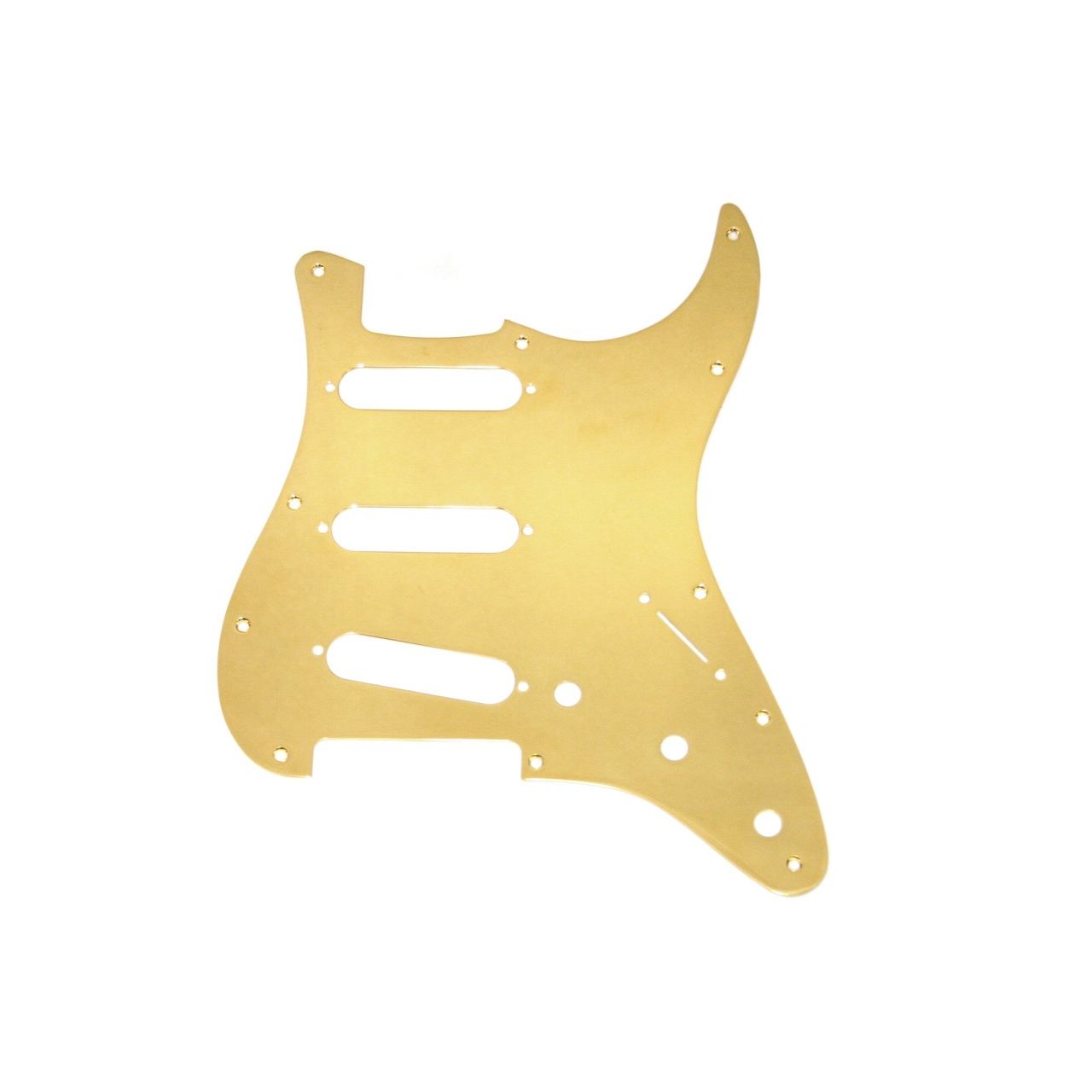 Stratocaster Pickguard Gold S/S/S