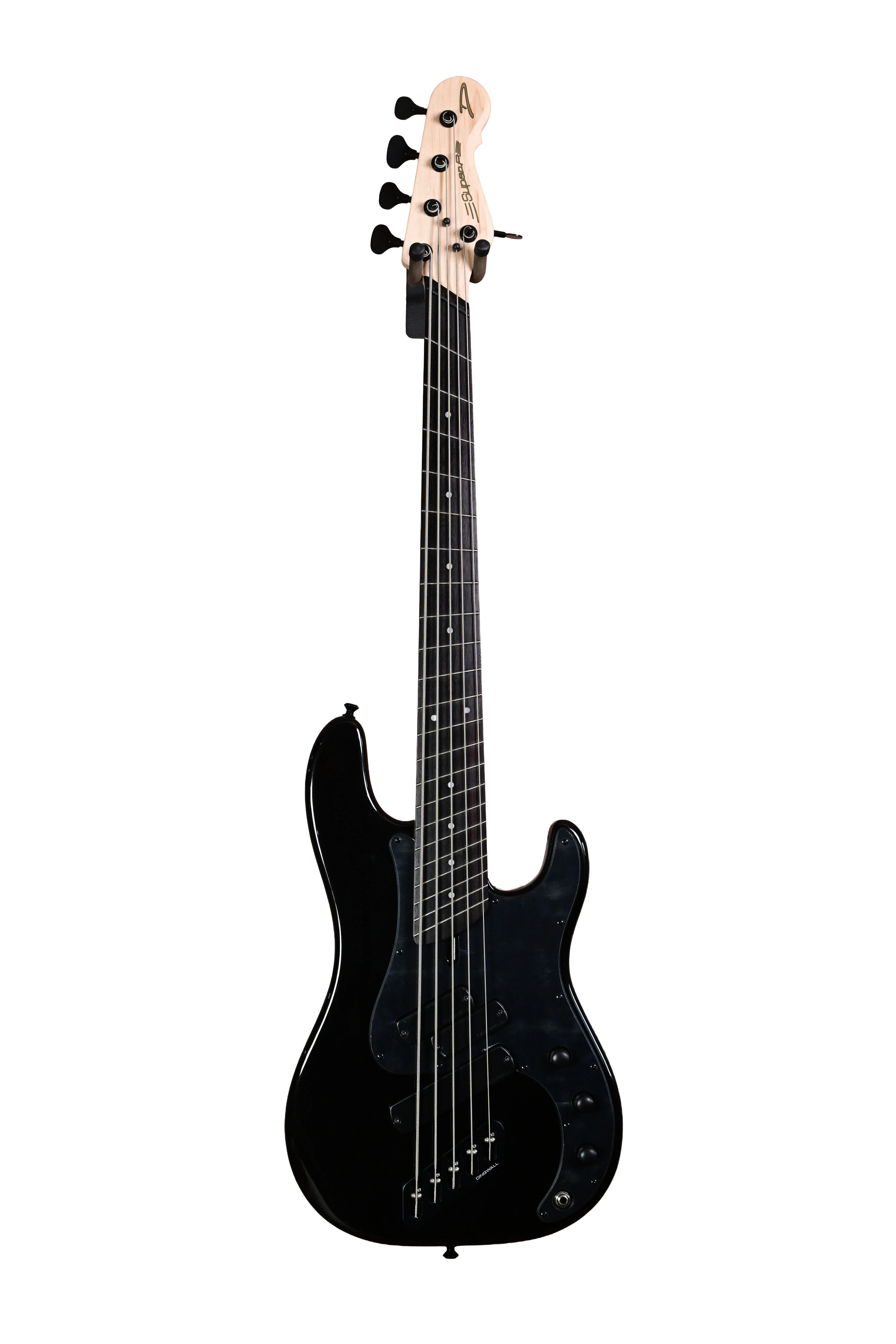 SP1 5-String Bass Gloss Metallic Black