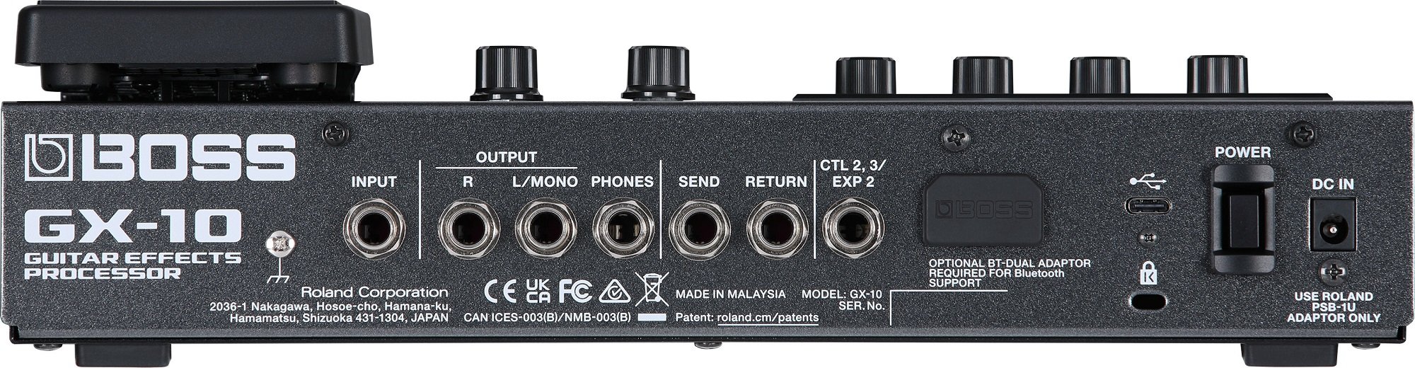GX-10 Gitarren-Effektprozessor