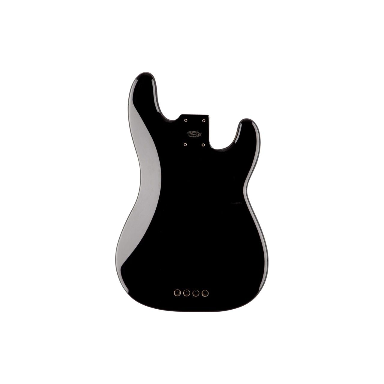 USA Precision Bass® Left-Hand Body, Modern Bridge Mount, Black