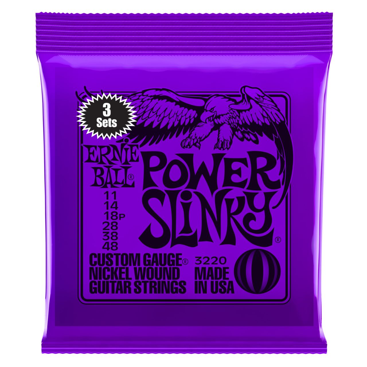 3 x EB2220 Power Slinky Satz 011"-048" 