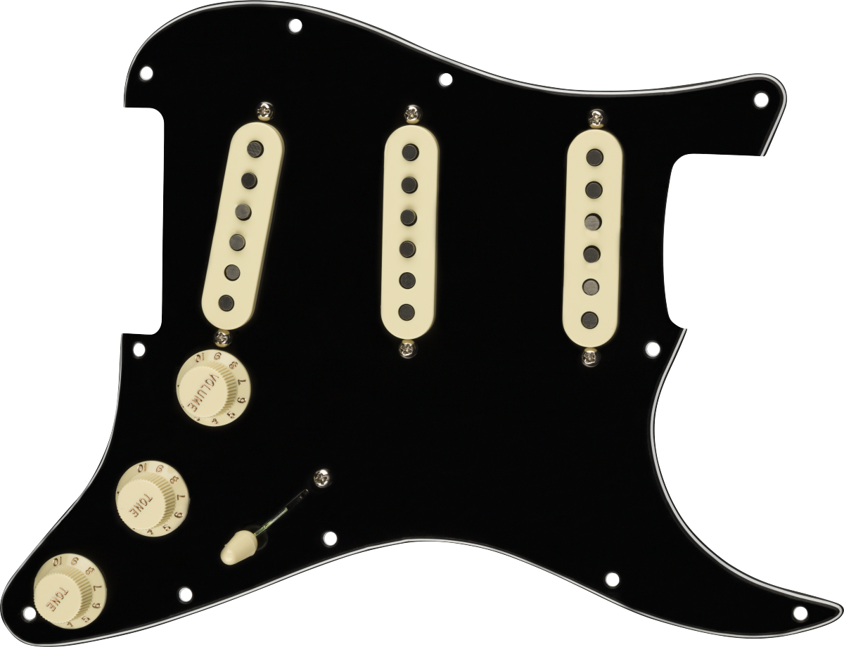 Pre-Wired Strat Pickguard Tex-Mex SSS