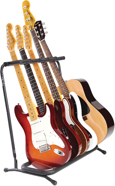 Multi-Stand 5 - 5-fach Gitarrenständer