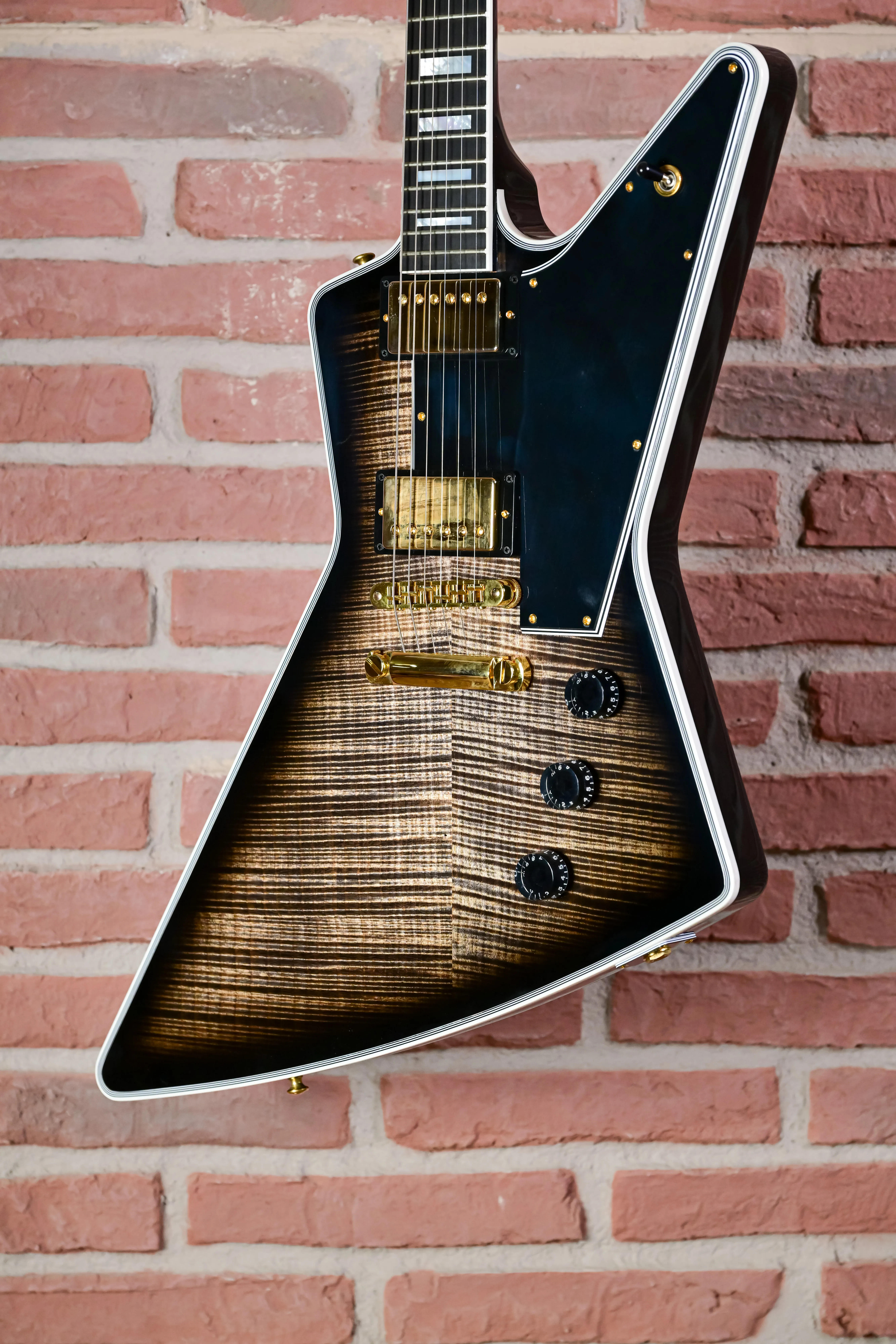 Explorer Custom Figured Cobra Burst VOS Custom Shop