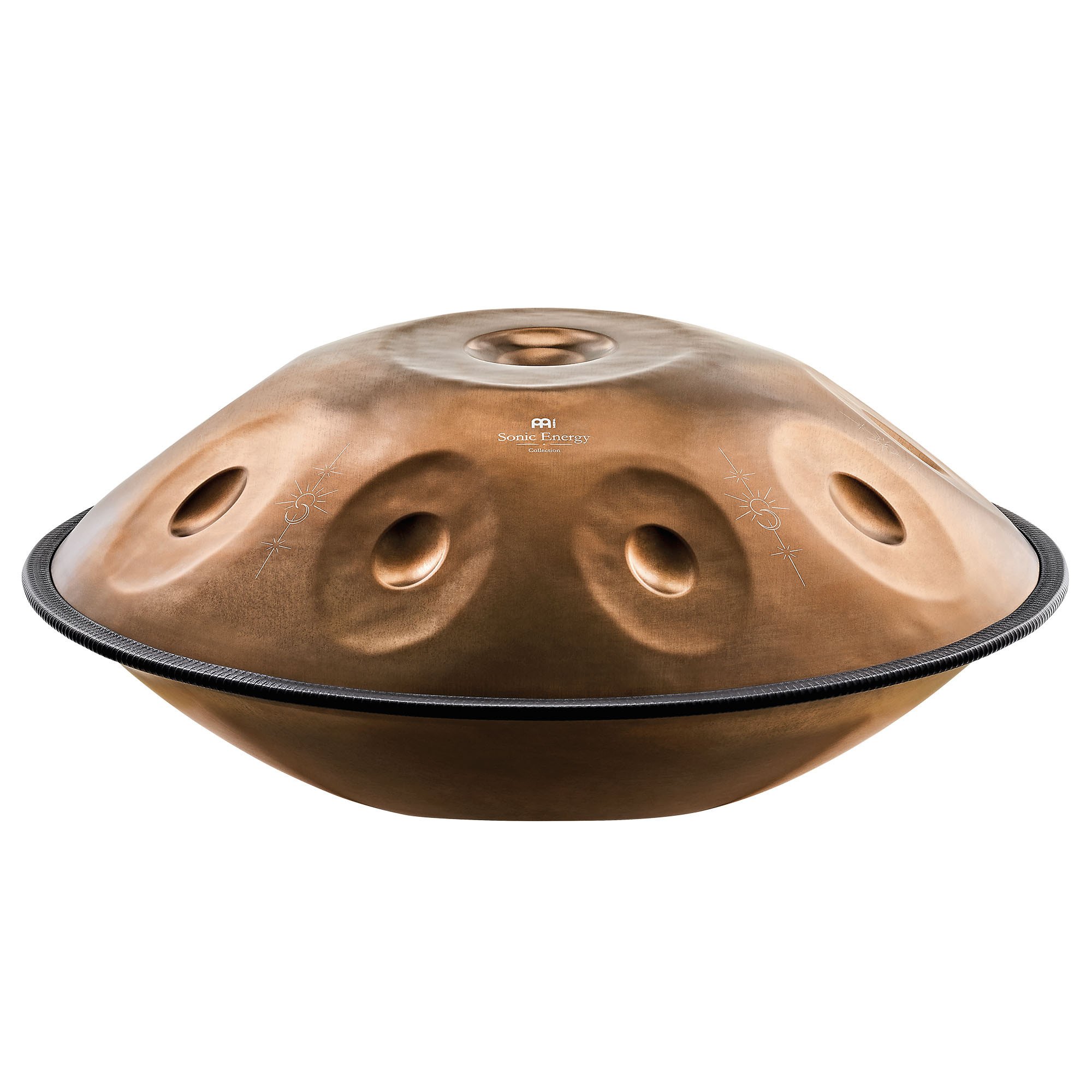 HPSTL93CU - Sensory Handpan, Edelstahl, B2 Amara, 9 Töne, 432 Hz, Vintage-Kupfer