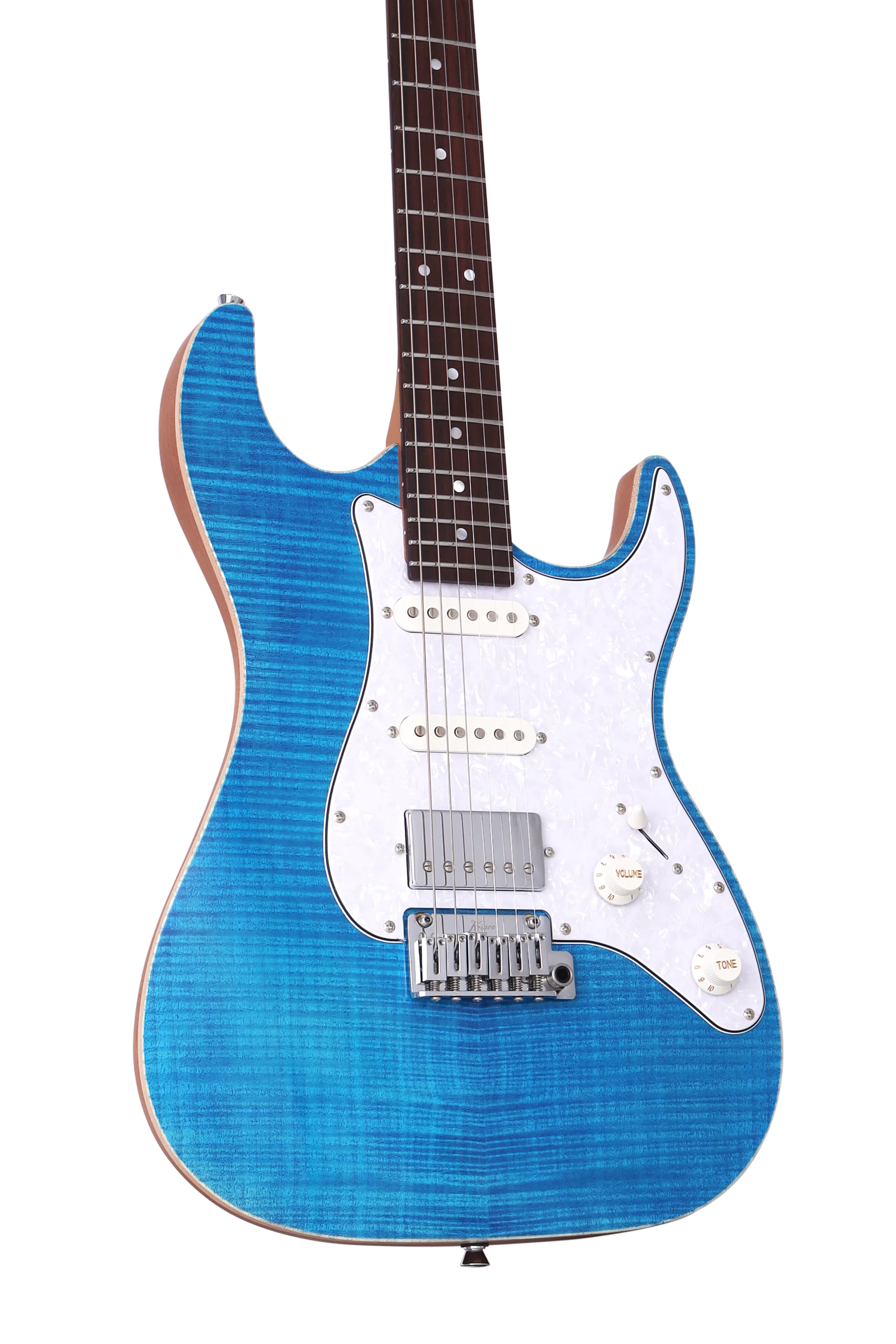 KS-Deluxe F SSH Transparent Black  Sunburst
