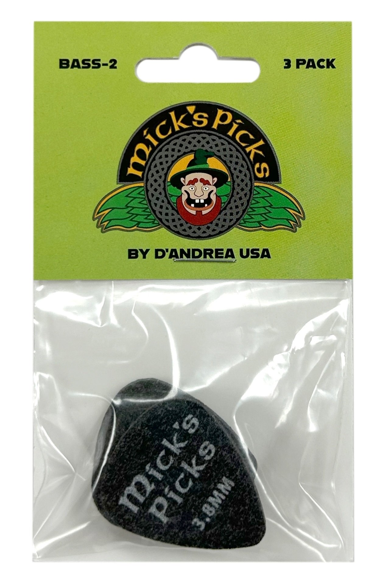 Mick's Picks Bass-2  3.80 mm
