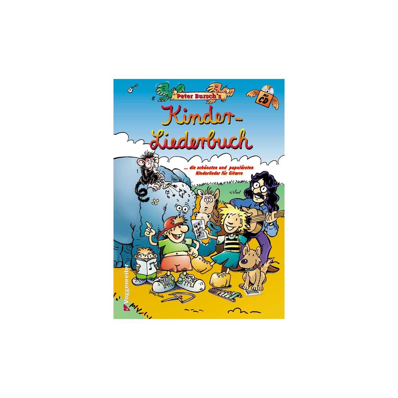 Peter Bursch - Kinderliederbuch (mit CD)
