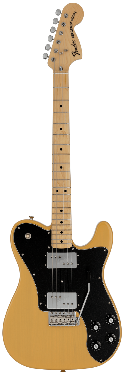 Made in Japan Limited 70s Telecaster® Deluxe, with Tremolo, Butterscotch Blonde
