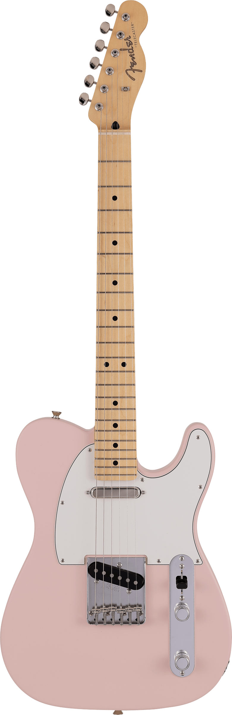 Made in Japan Junior Collection Telecaster®, Maple Fingerboard, Satin Shell Pink