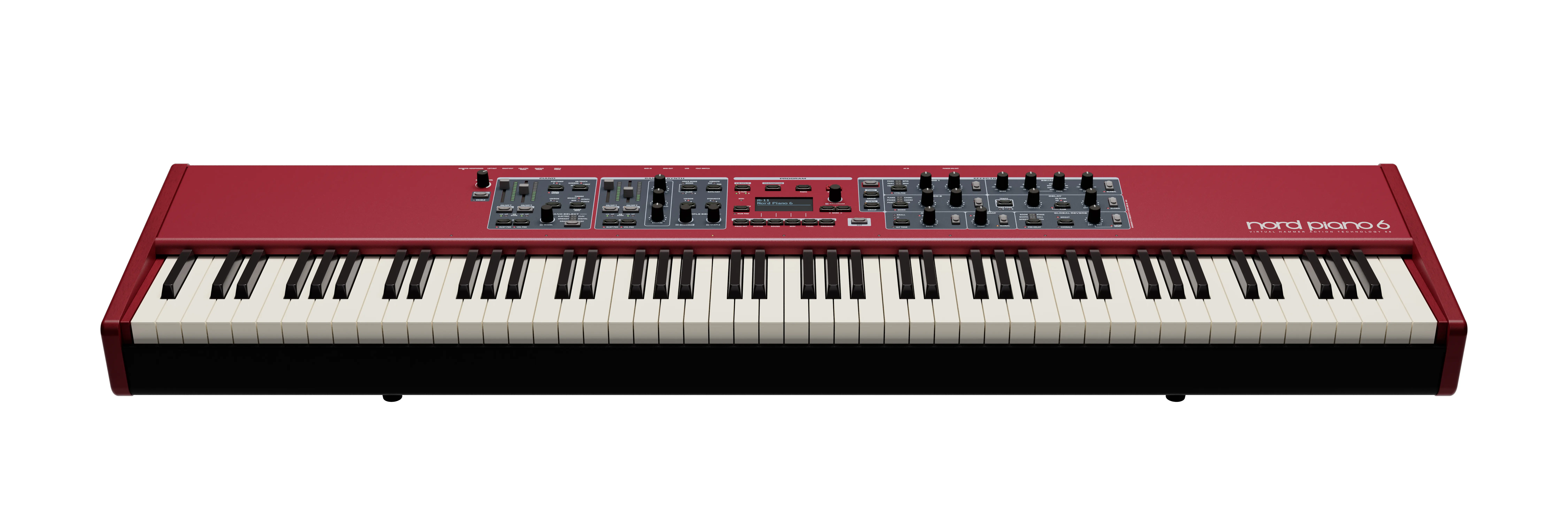 Clavia Nord Piano 6 88 Stagepiano in der Frontansicht