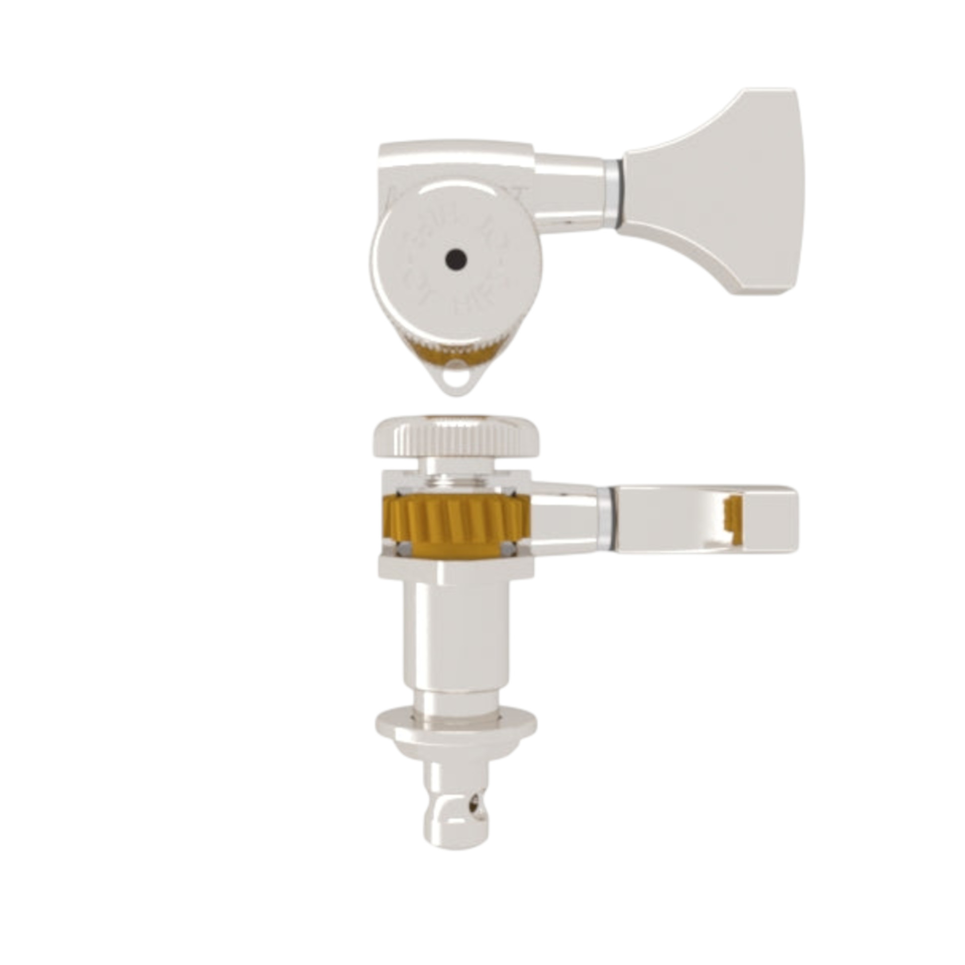 Grip-Lock Open Guitar Tuning Machines - Bass Side (Left) 
