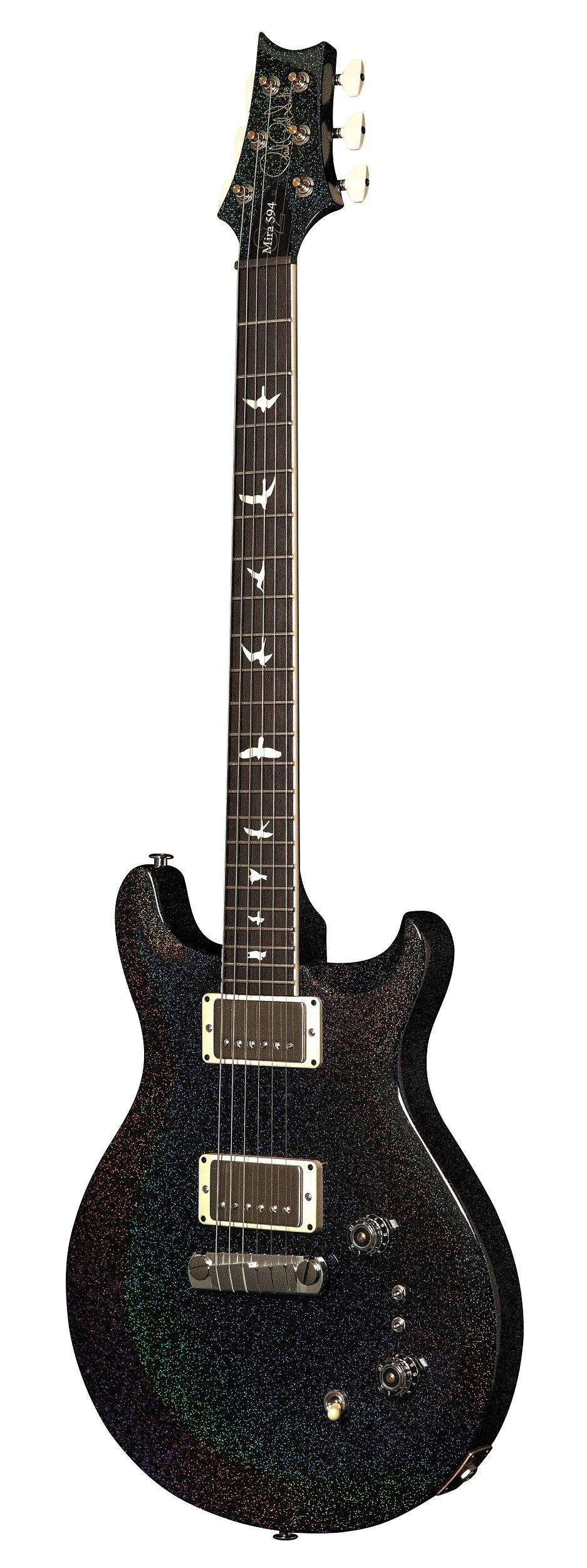 S2 Mira 594 Black  Rainbow Holoflake