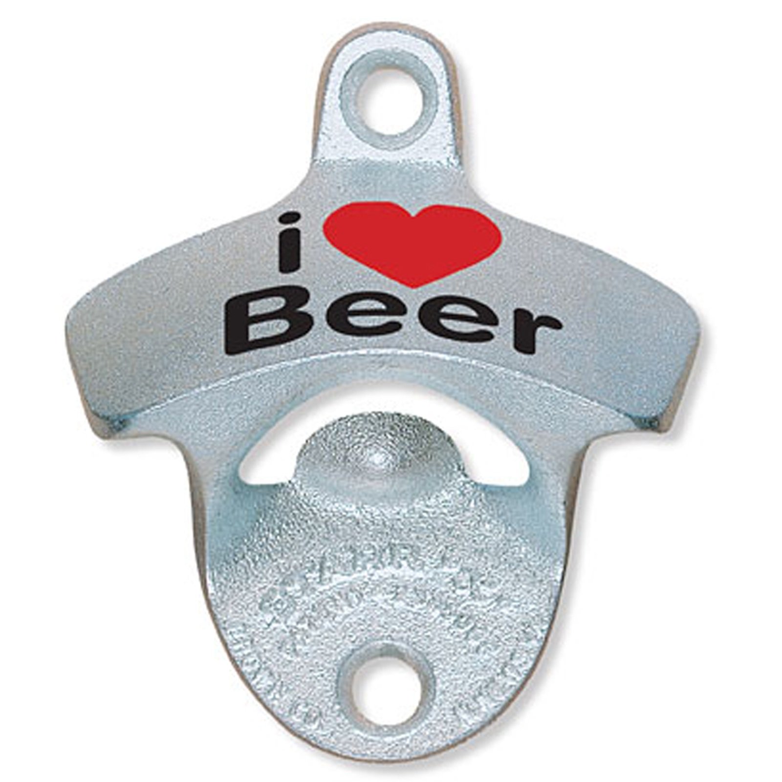 Wandflaschenöffner Love Beer