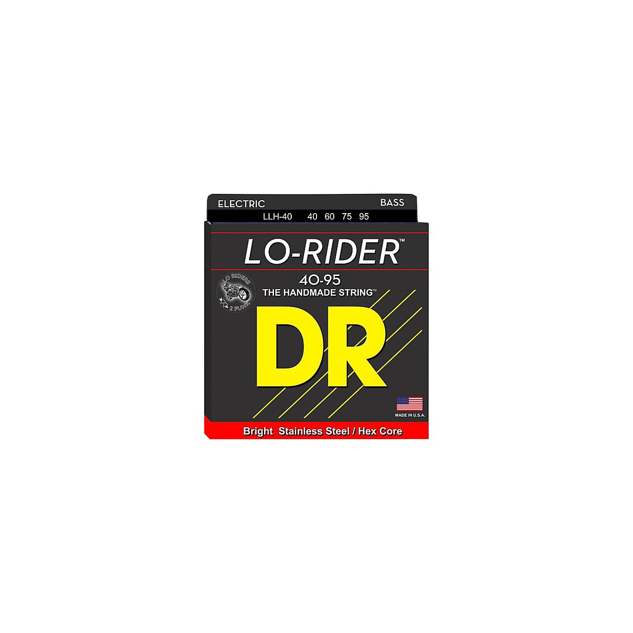 LO-RIDER - Bass String Set, 4-String, Light-Light, .040-.095