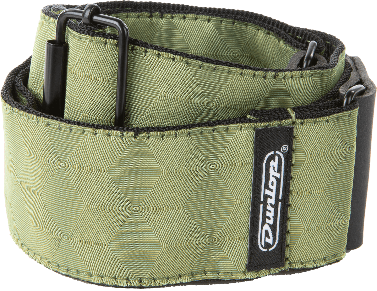 Jacquard Strap - Hexagon Echo Olive 