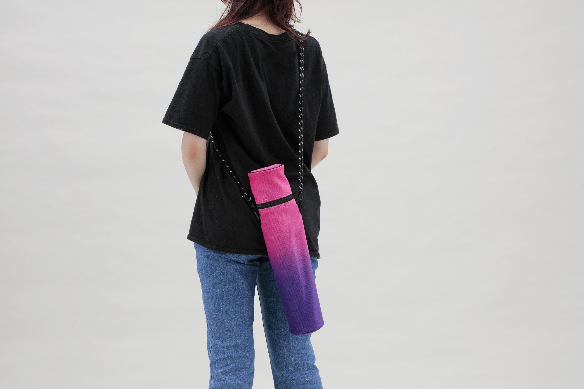 Vivid Collection Stick Bag - Pink x Violet