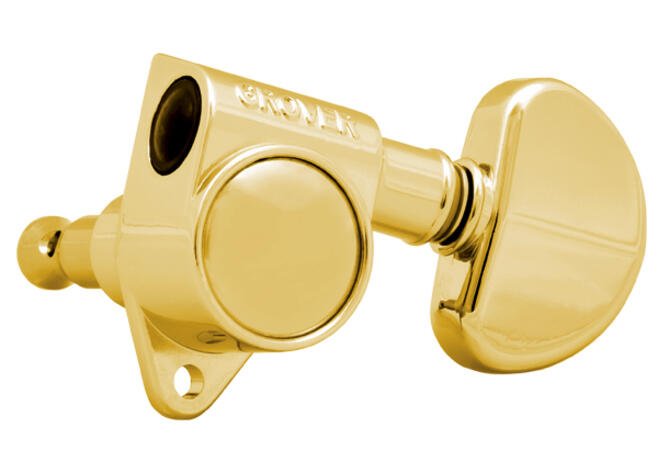 102-18G Original Rotomatics with 18:1 Gear Ratio - Guitar Machine Heads, 3 + 3 - Gold