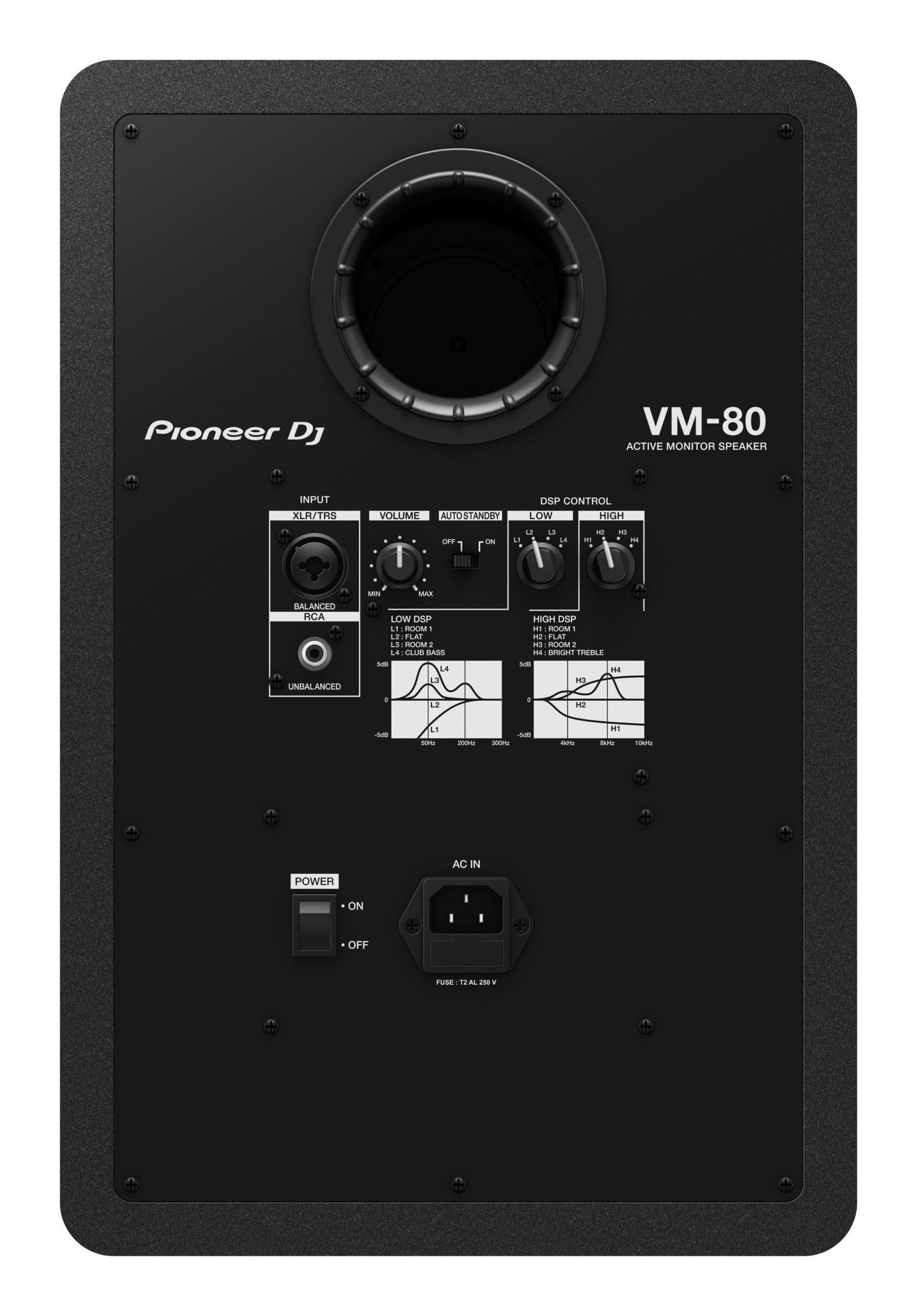VM-80 Bi-Amp 2-Wege-Aktivlautsprecher mit DSP