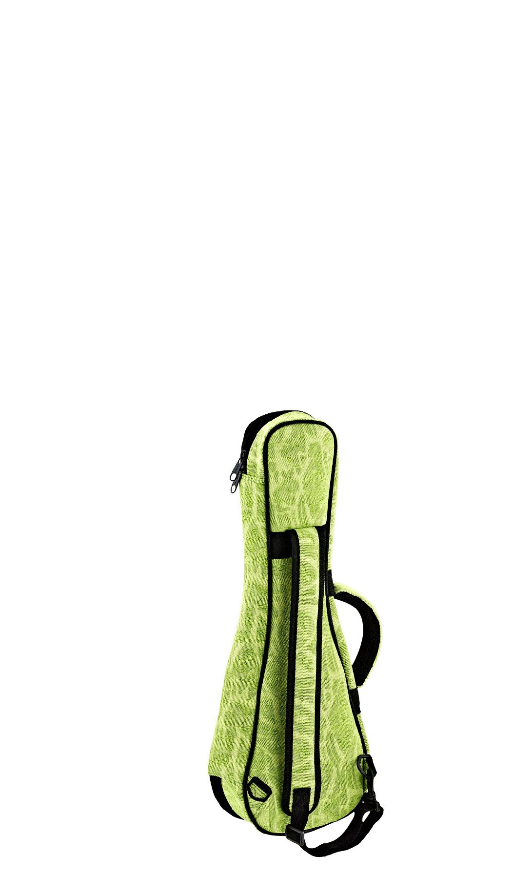 Gigbag Sopran Ukulele Denim Look Green