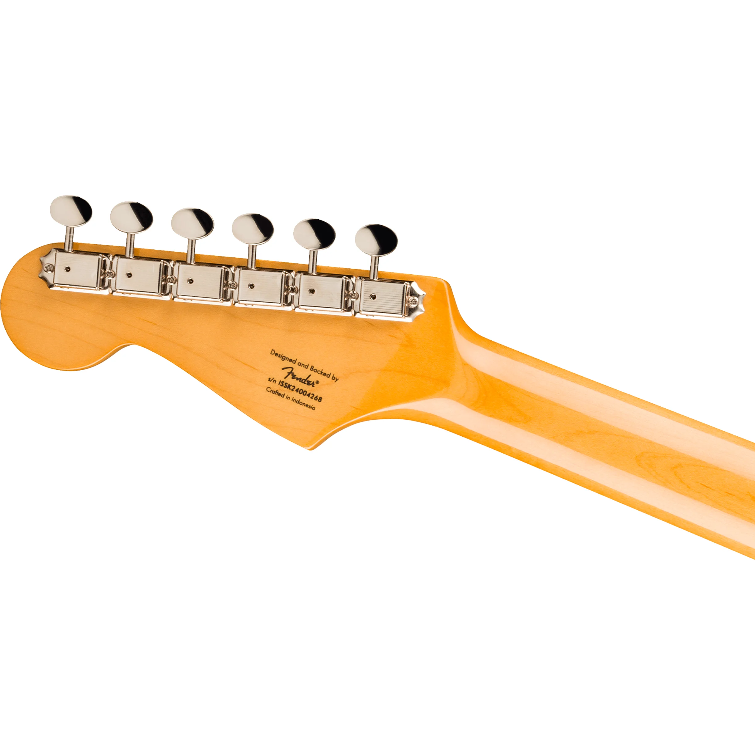 Squier Limited Edition Classic Vibe 60s Stratocaster Kopfplatte Rückansicht