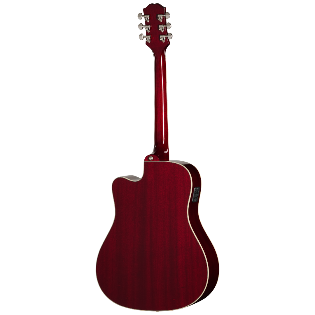 Hummingbird Studio EC Wine Red Westerngitarre