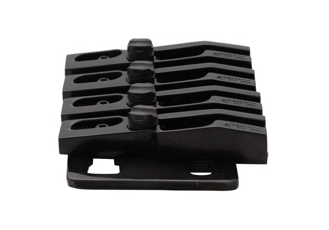 2440-W4 - 4-String Bass Fixed Bridge - Black