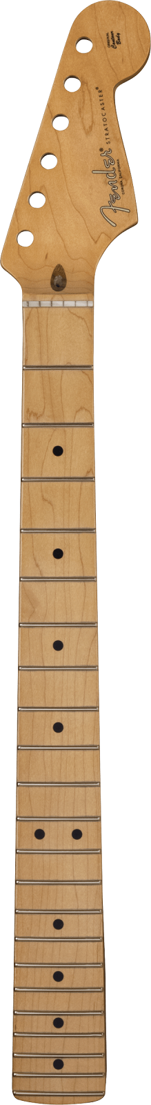 American Professional II Stratocaster Neck, 22 Narrow Tall Frets, 9.5" Radius, Maple