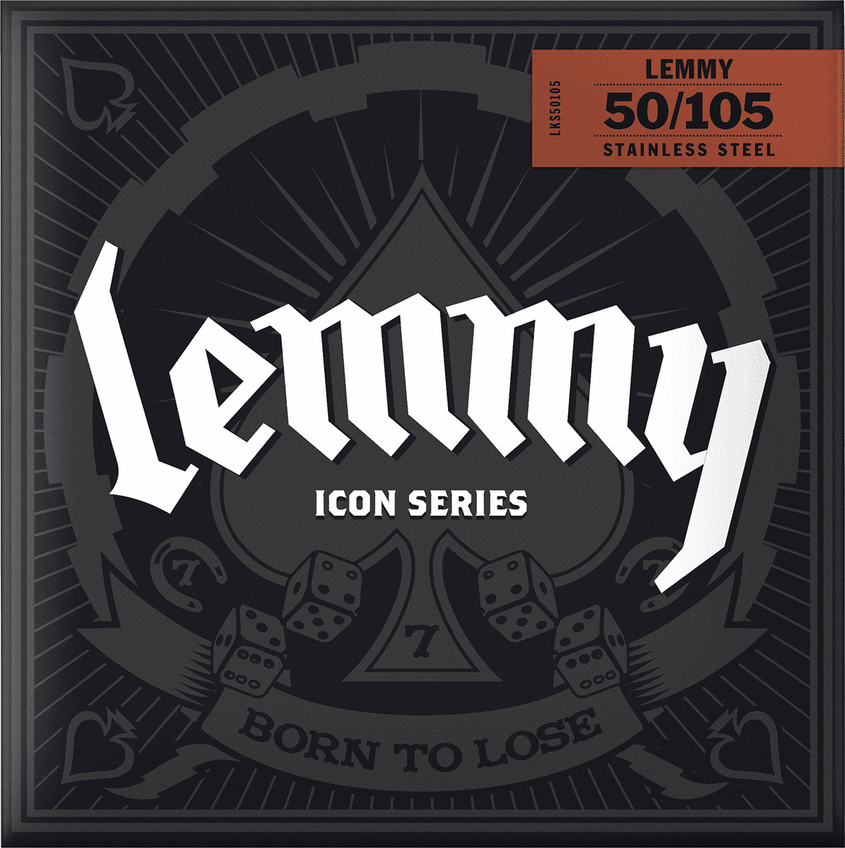 Lemmy Kilmister "Motörhead" Sign 4 string  - 050" - 105"