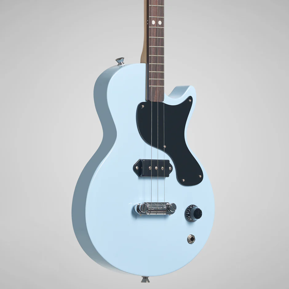 X Gibson Les Paul Electric Guitar Frost Blue