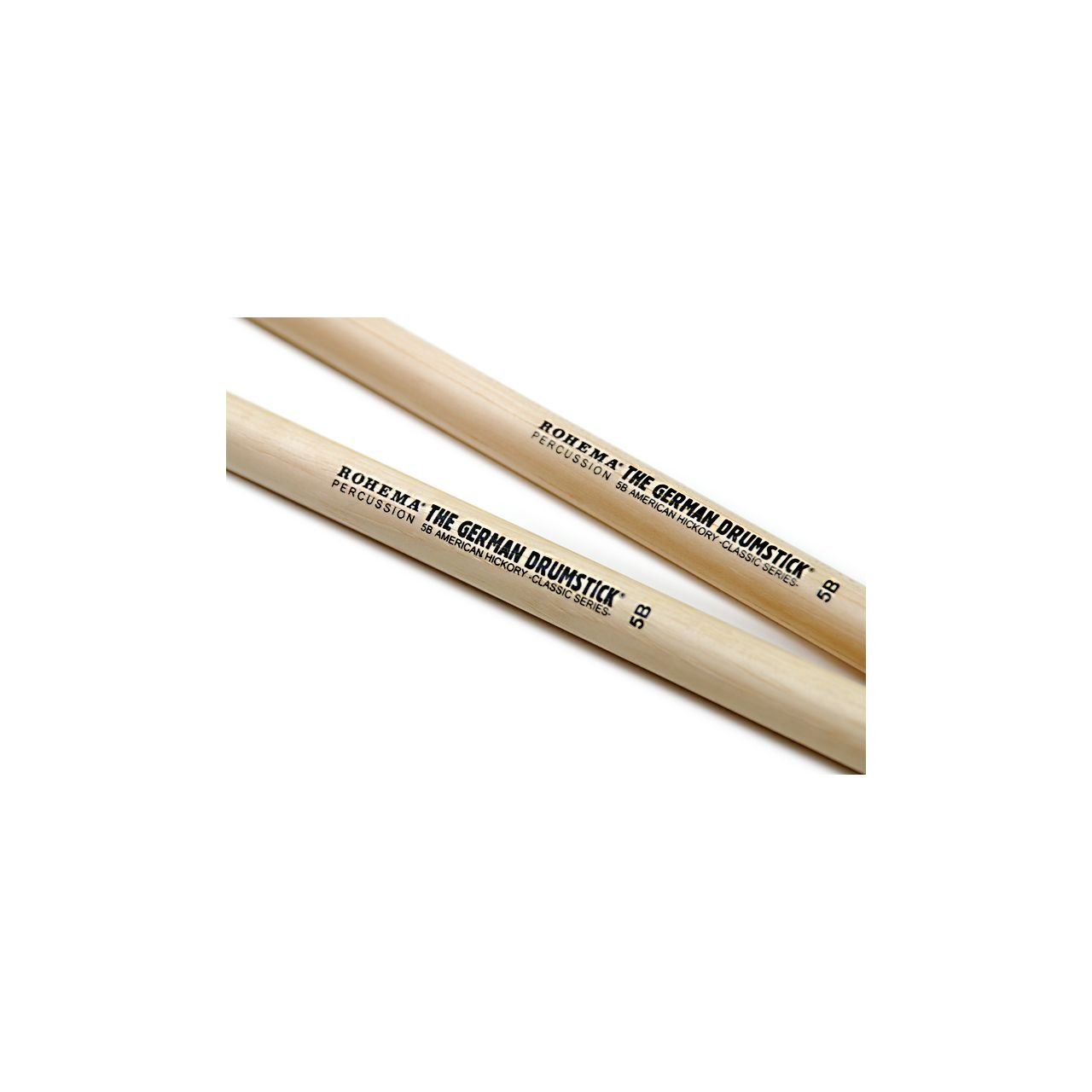 5B Classic Hickory Sticks lackiert