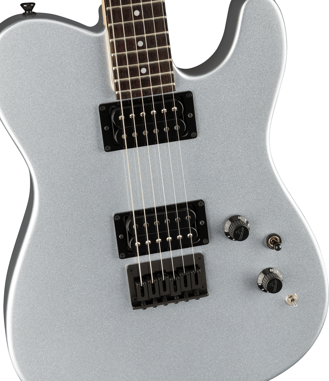 Boxer Series Telecaster HH, Rosewood Fingerboard, Inca Silver