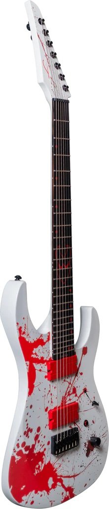 Ninja Custom Slaughter 7-String Blood/White