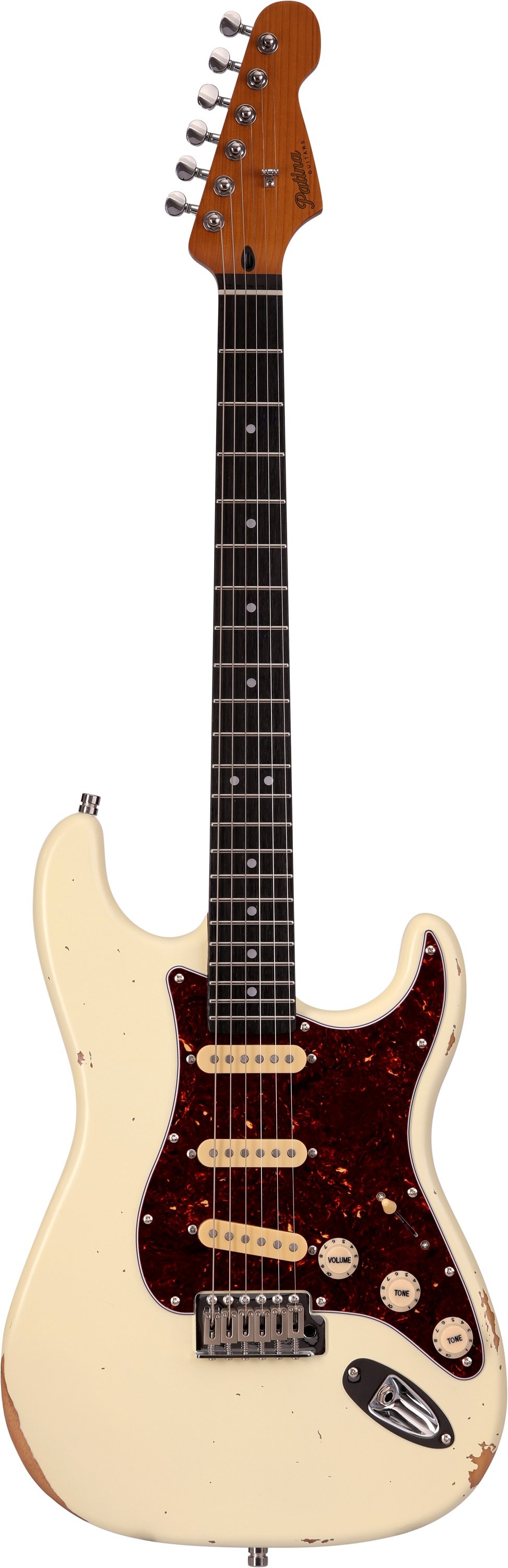 PS-6 OW R Olympic White Relic E-Gitarre
