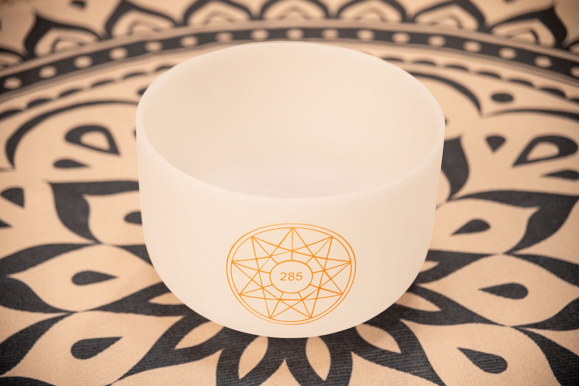 Solfeggio Kristallklangschale 10" - C#4/285 Hz
