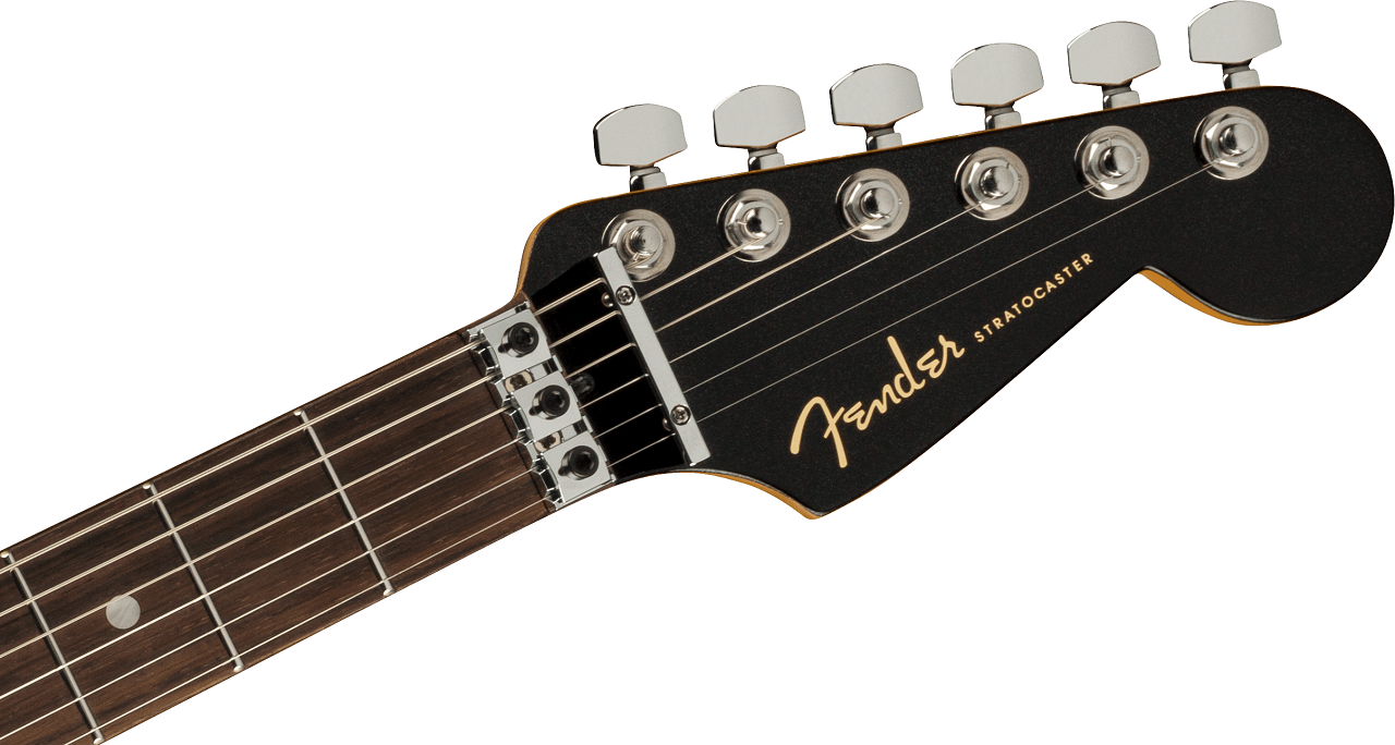 Ultra Luxe Stratocaster® Floyd Rose® HSS, Rosewood Fingerboard, Mystic Black