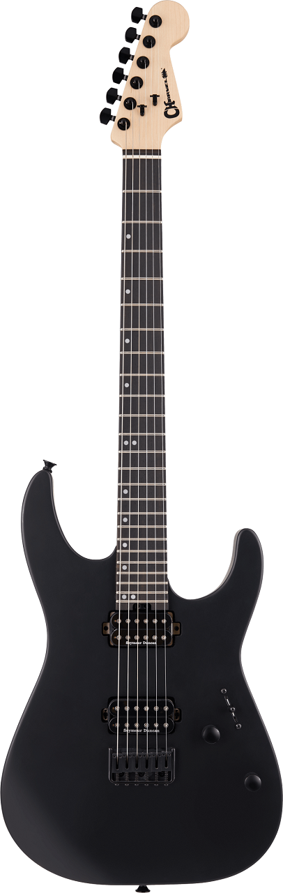Pro-Mod DK24 HH HT E Ebony Fingerboard Satin Black