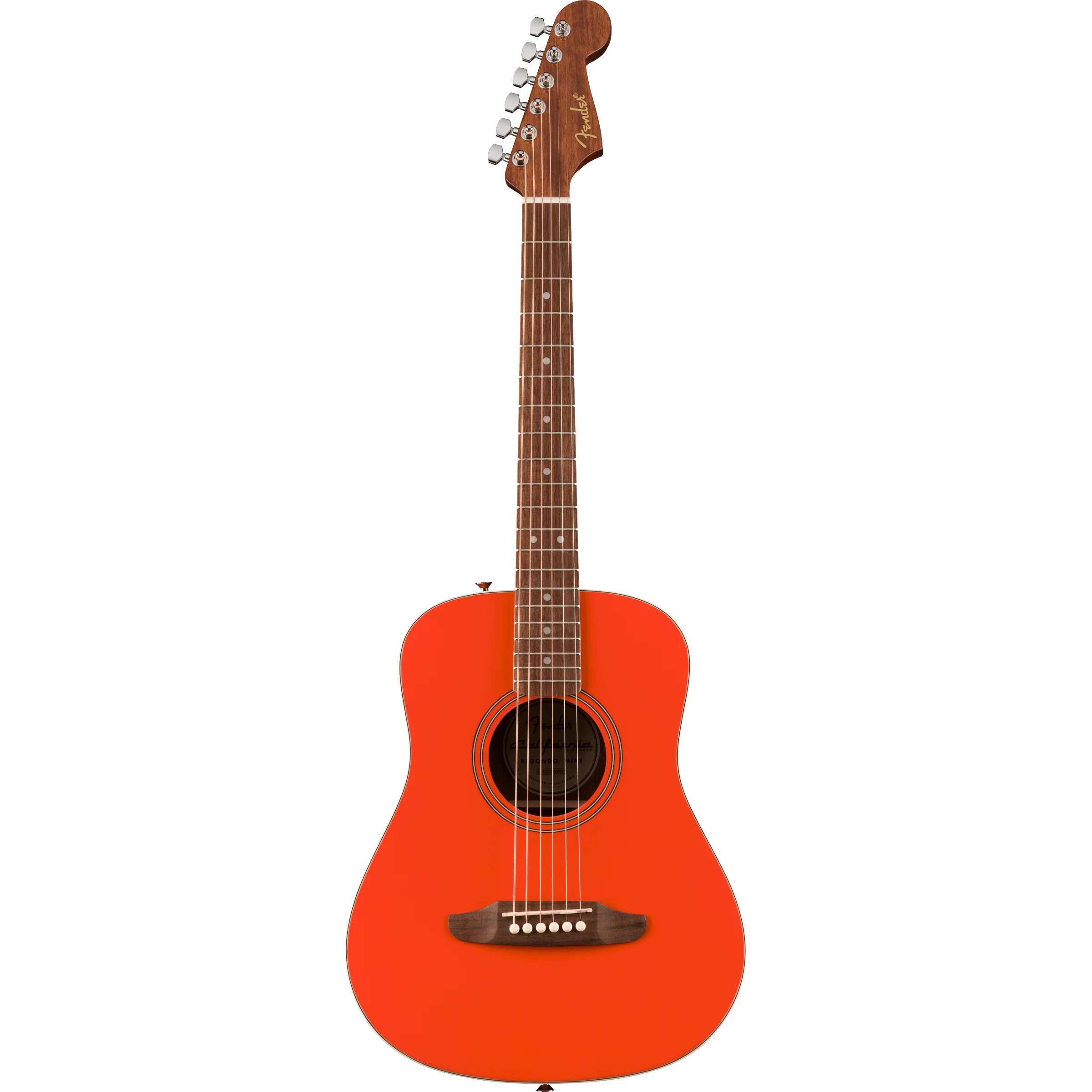 California Standard Redondo Mini Spruce Top Fiesta Red
