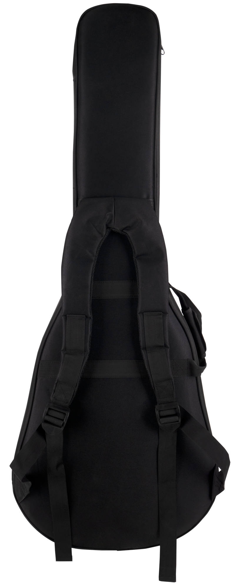 Gitarrentasche, Schwarz, Rucksackgurte, Gepolstert, Reißverschluss
