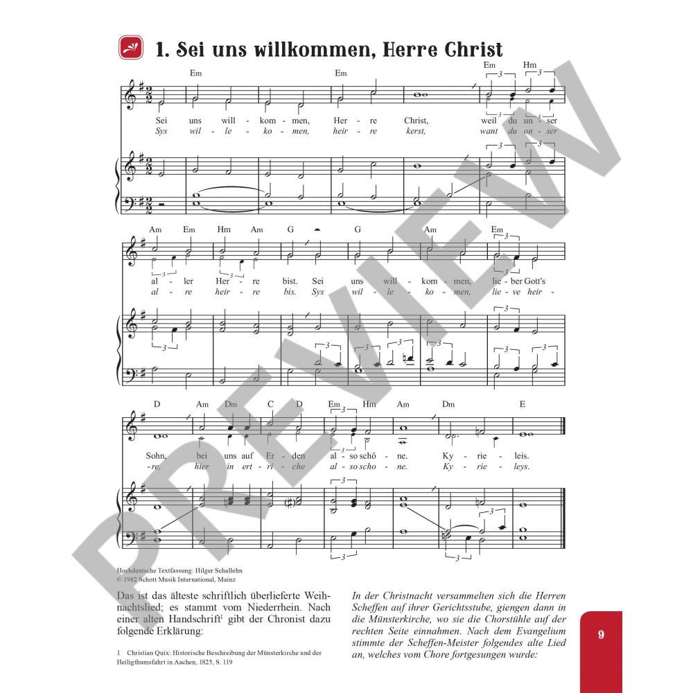 Das Buch der Weihnachtslieder - Gesang und Klavier (Orgel); Gitarre ad libitum