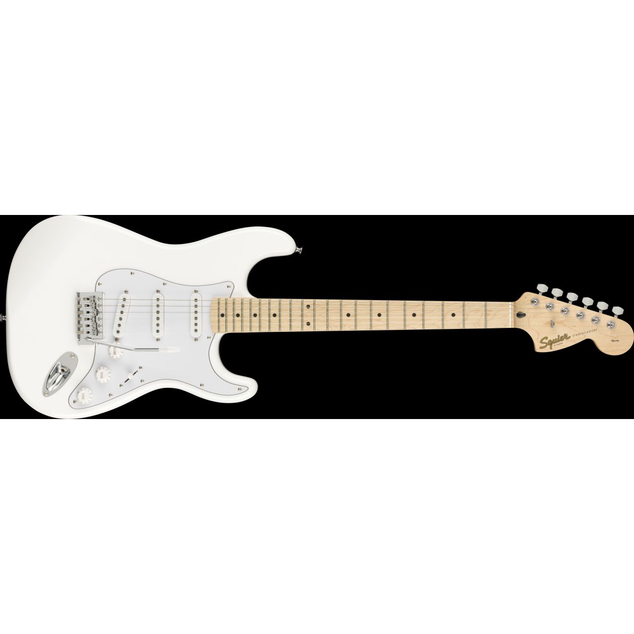 FSR Affinity Series™ Stratocaster®, Maple Fingerboard, Olympic White 