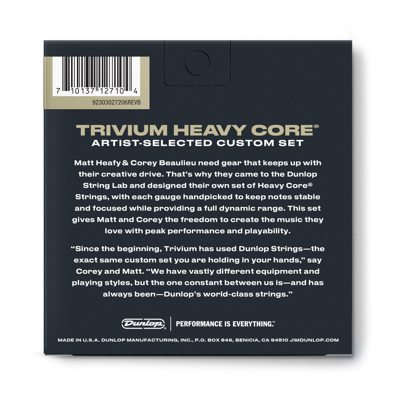 Trivium Heavy Core 6-String 10-52